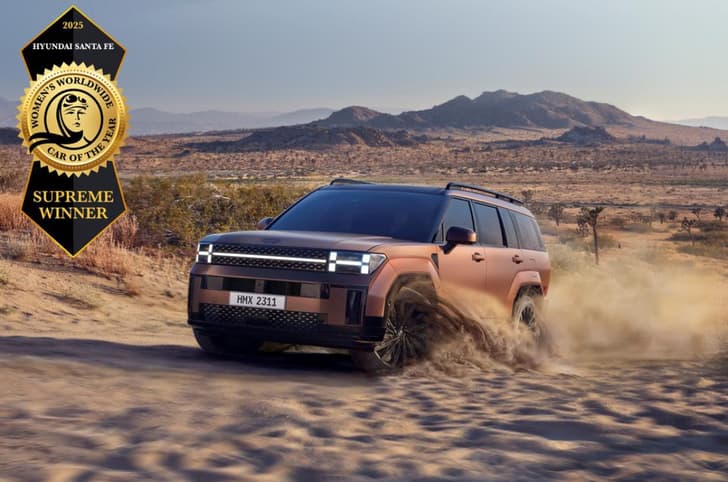 Hyundai Santa Fe WWCOTY 2025 winner Hyundai Santa Fe WWCOTY 2025 winner