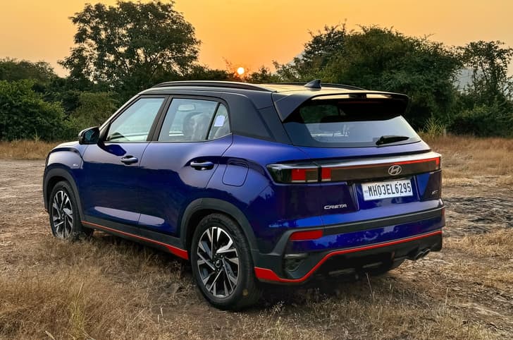 Hyundai Creta N Line rear static