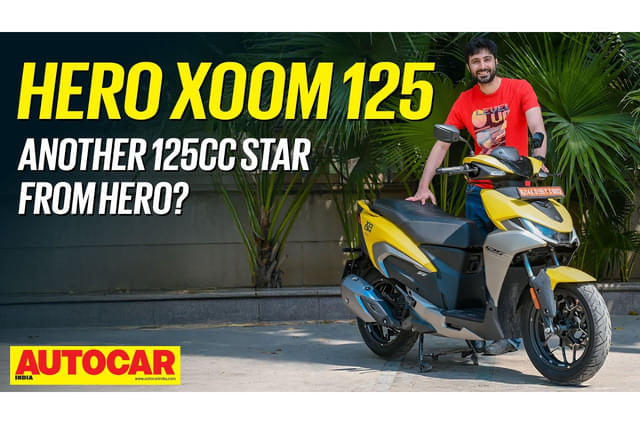 Hero Xoom 125 video review