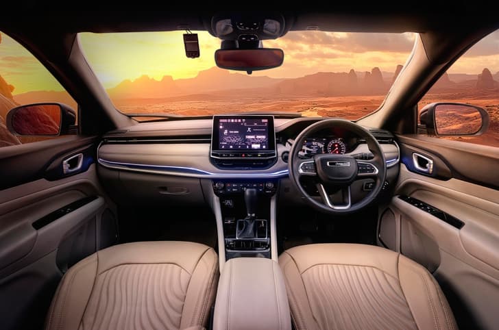 Jeep Compass Sandstorm Edition interior