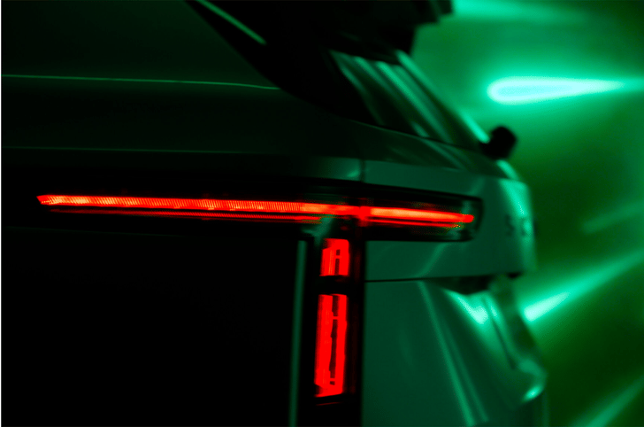 Skoda Vision 7S in production spec T shape tail-lights