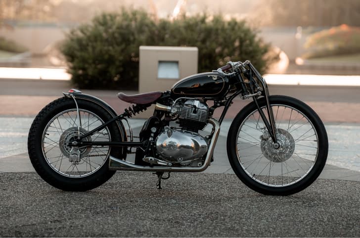 Royal Enfield 650 twin based Project Delta