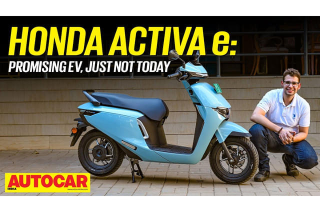 Honda Activa e video review