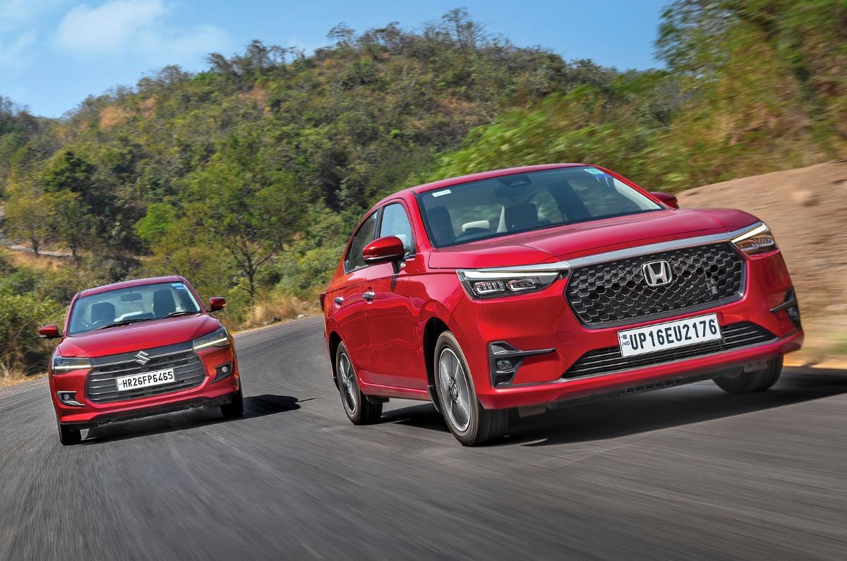 Honda Amaze vs Maruti Dzire comparison