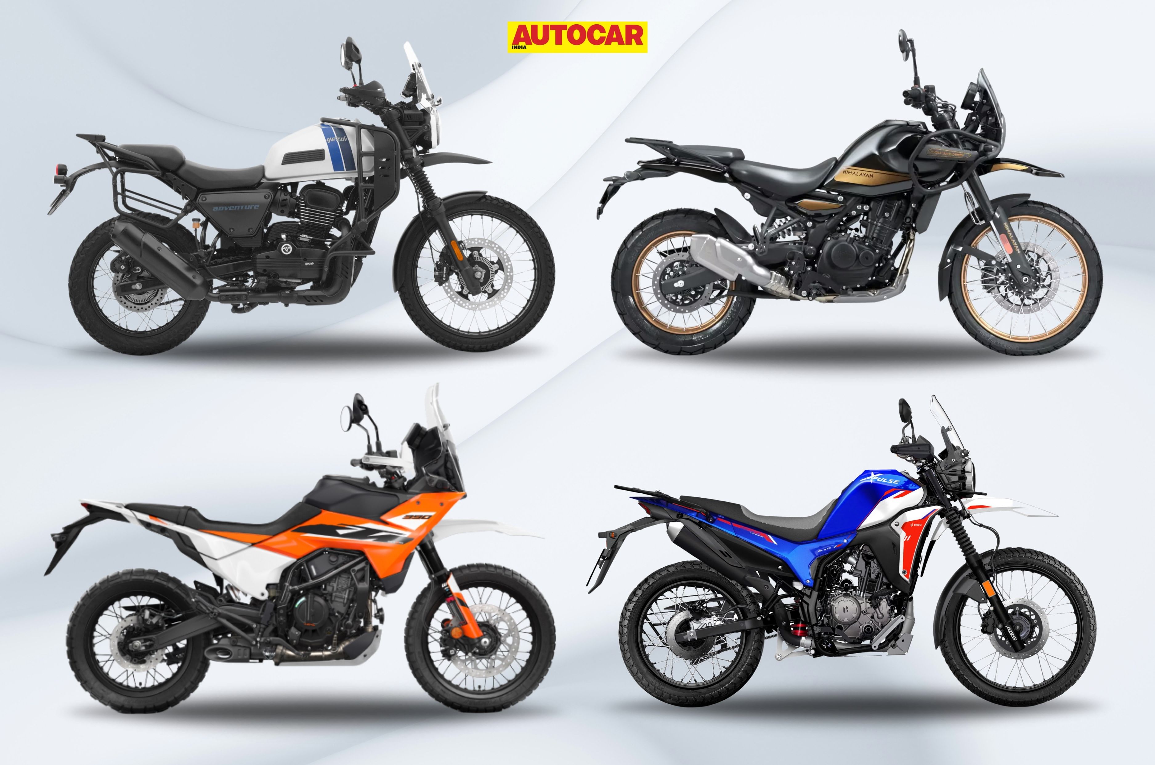 ADV motorcycles with the lowest seat height under Rs 4 lakh
