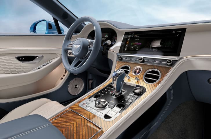 Bentley Continental GT Azure interior