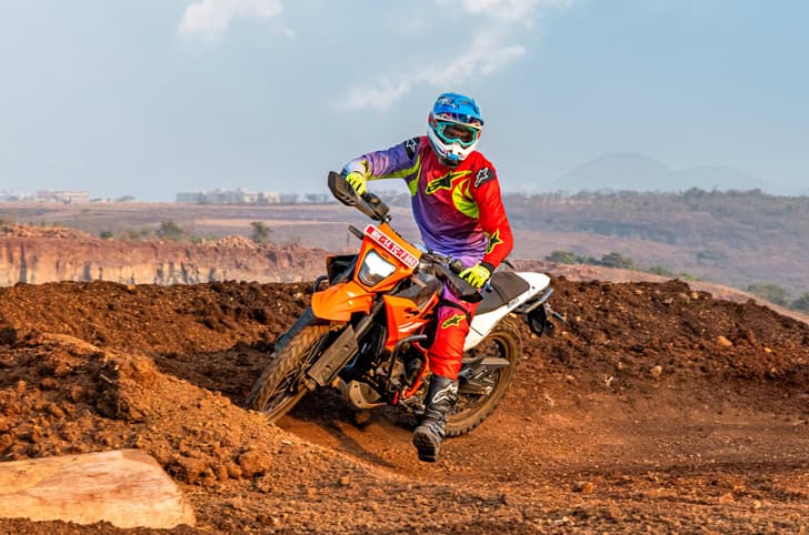 KTM 390 Enduro R review with price and suspension capability off-road