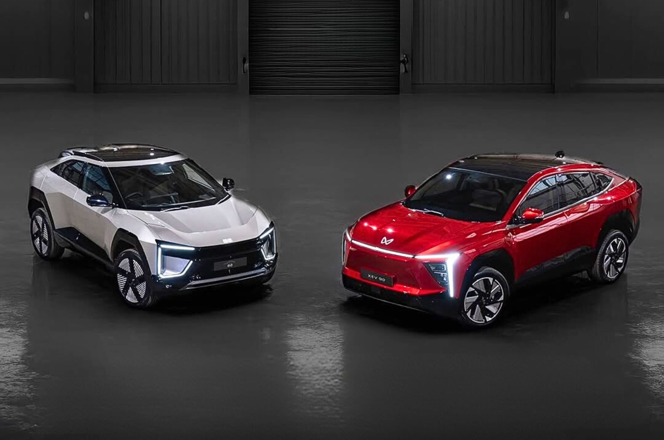 BE 6 (right), XEV 9e (right).