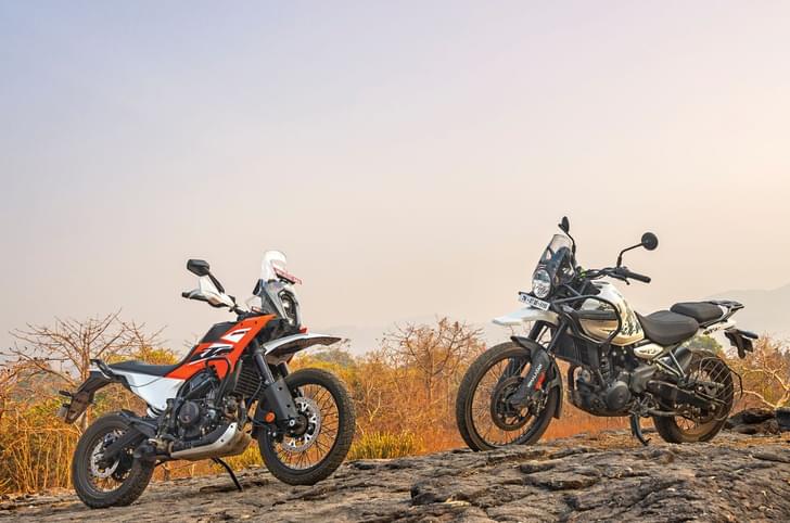 KTM 390 Adventure vs Royal Enfield Himalayan comparison review