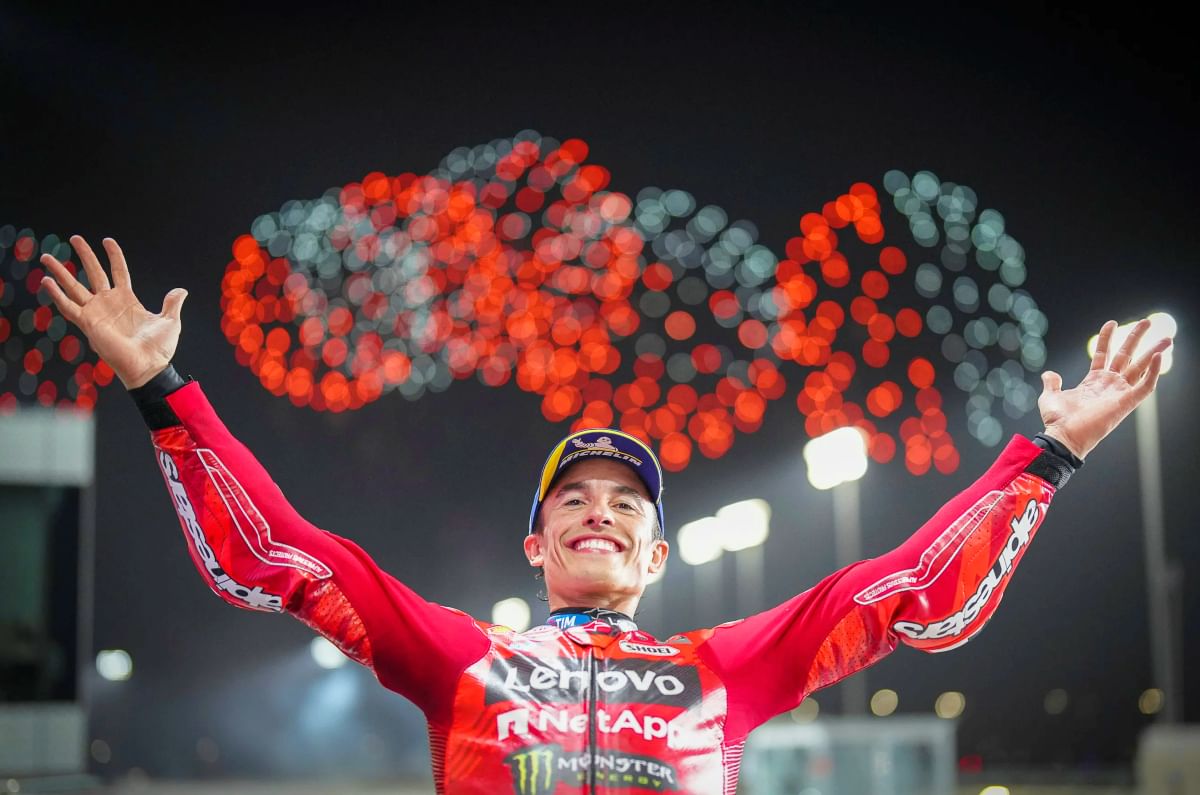2025 MotoGP: Marc Marquez wins whirlwind Qatar GP