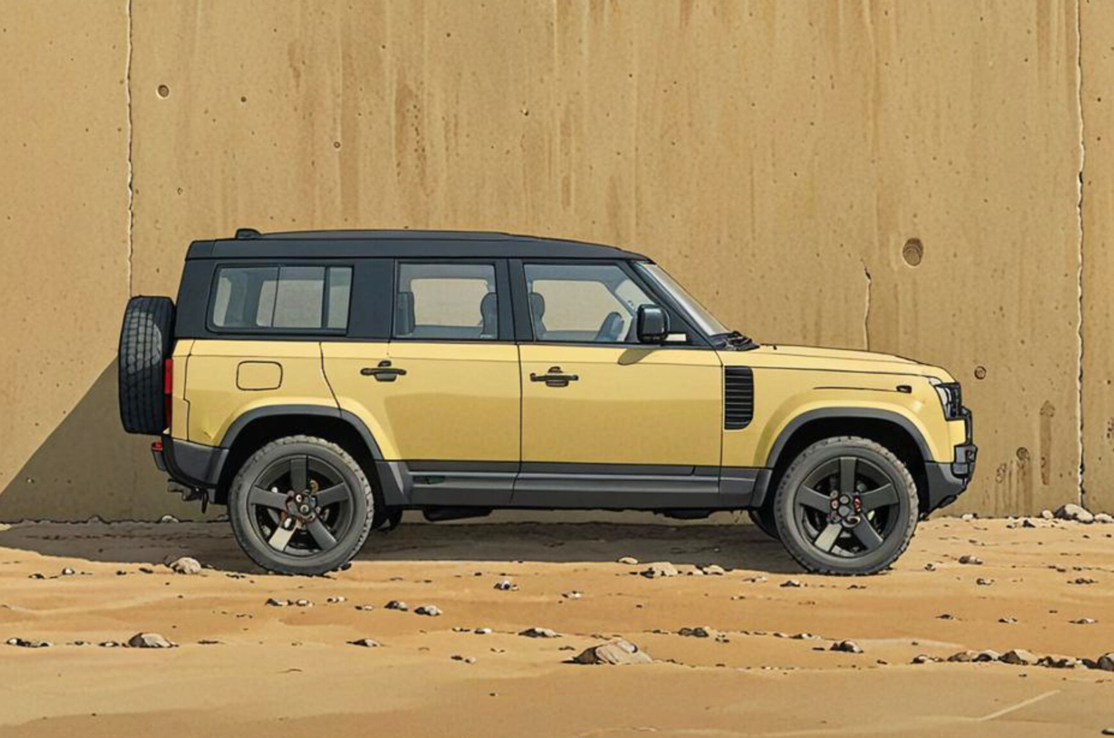 20250415054010 Defender%20Electric%20Representational%20Image Small defender to debut as Electric 4x4 in 2027