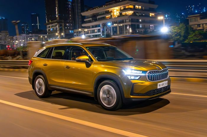 Skoda Kodiaq front tracking
