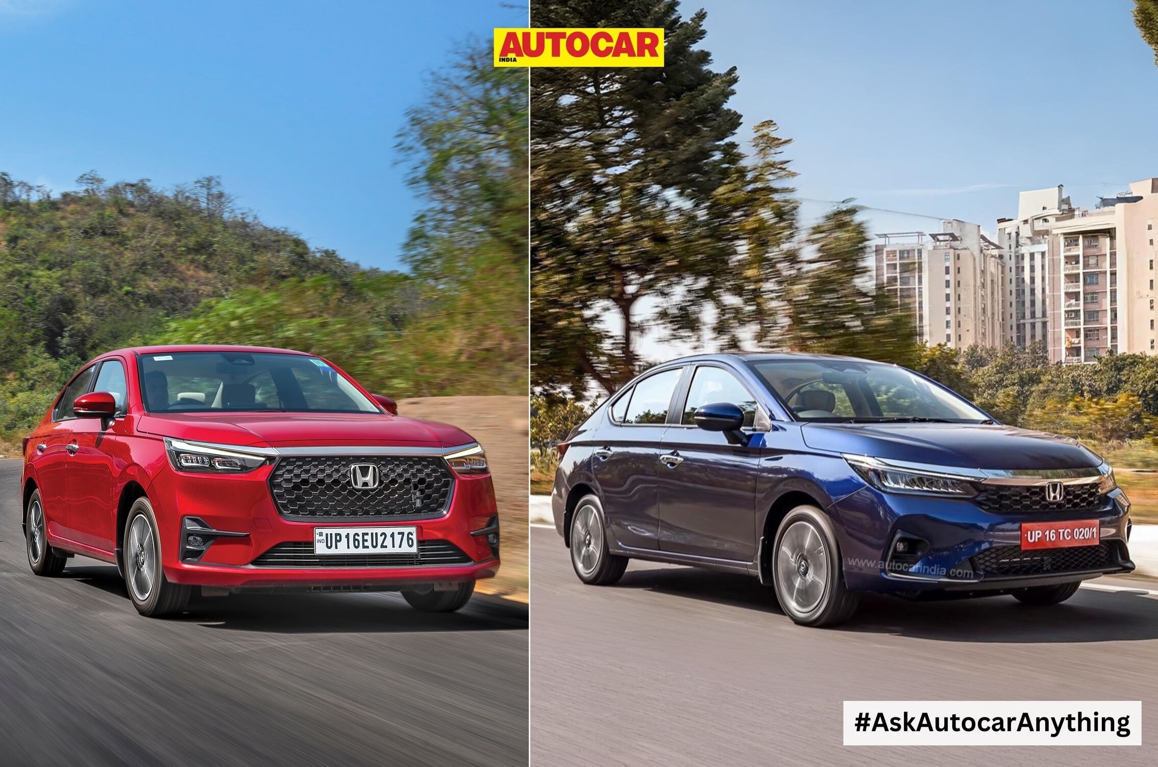 Honda Amaze vs Honda City