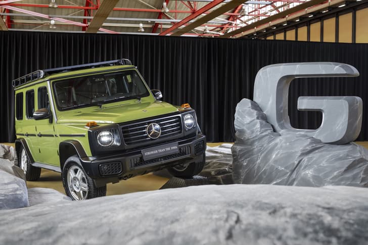 New Mercedes G Class special edition draws inspiration from 1980s original