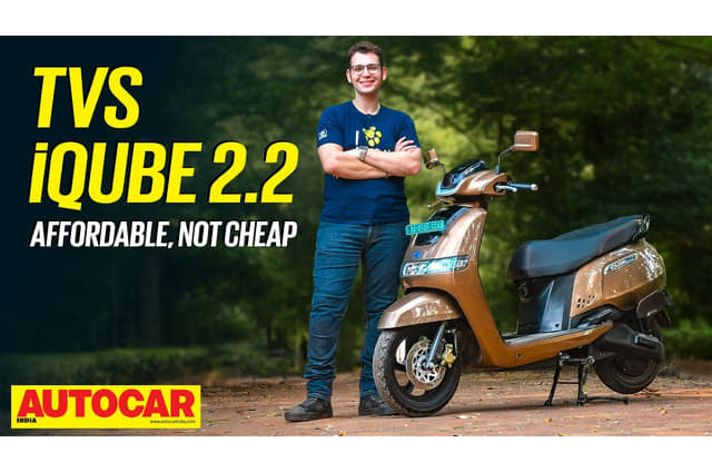 TVS iQube 2.2 video review