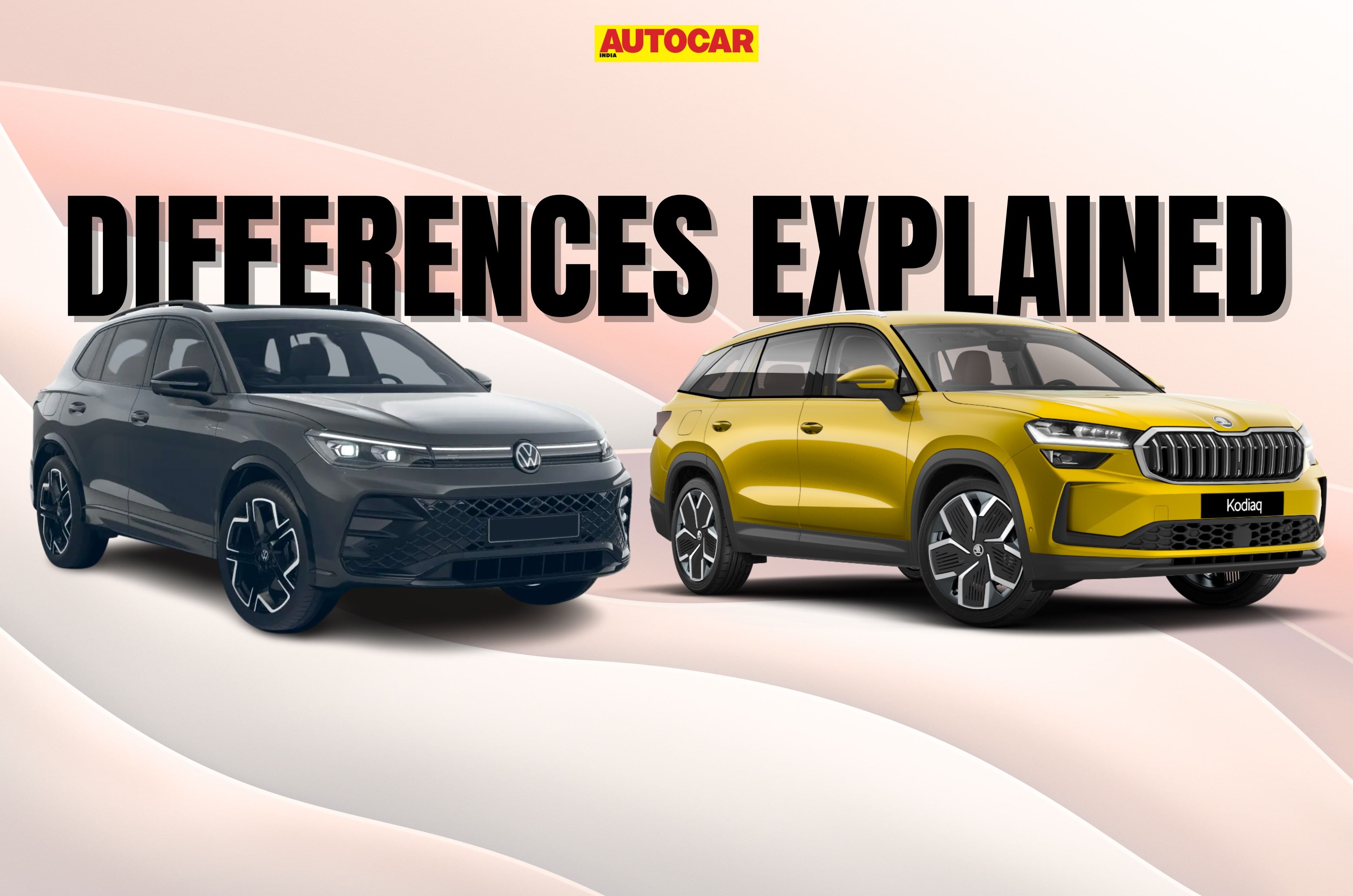 new volkswagen tiguan vs skoda kodiaq price differences features seating layout