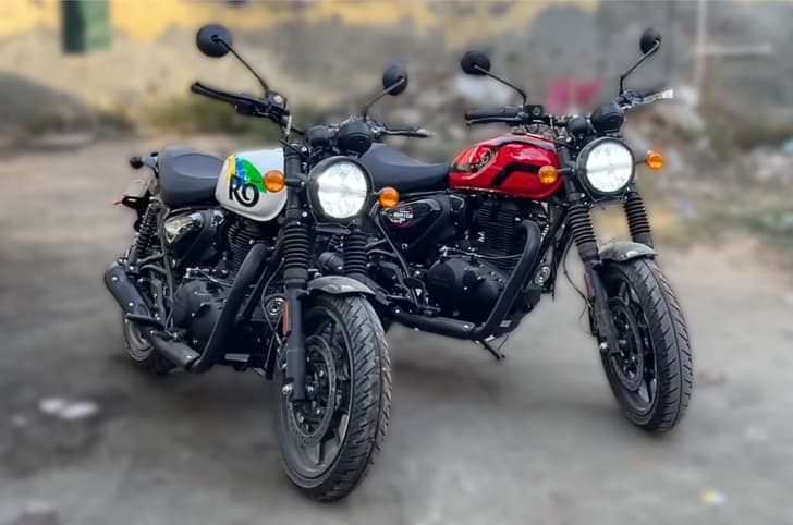 Updated Royal Enfield Hunter 350 spotted ahead of launch