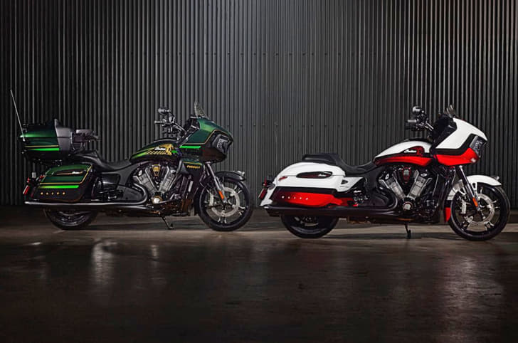 Limited edition Indian Challenger Elite and Pursuit Elite revealed