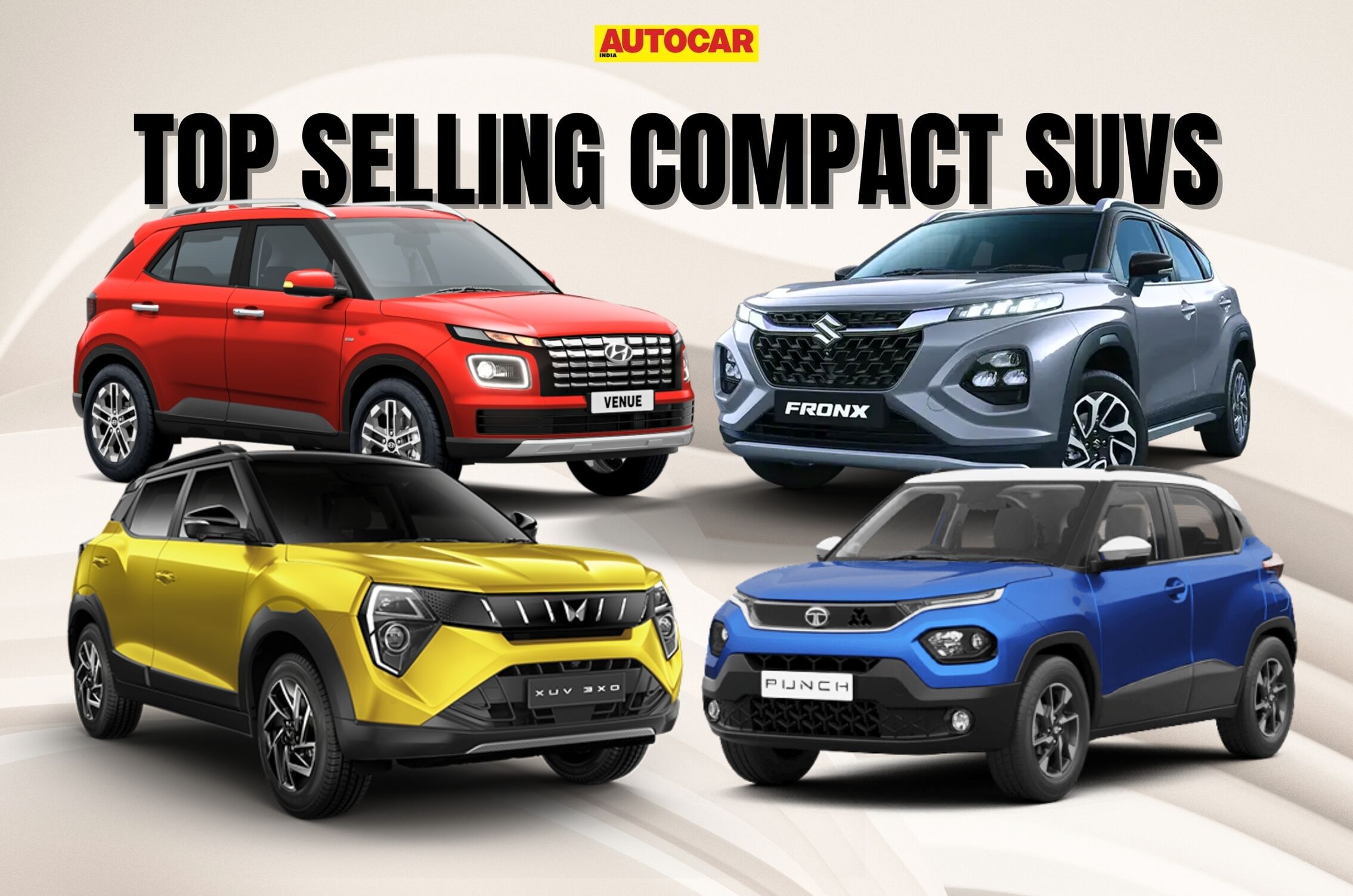 Top selling compact SUVs