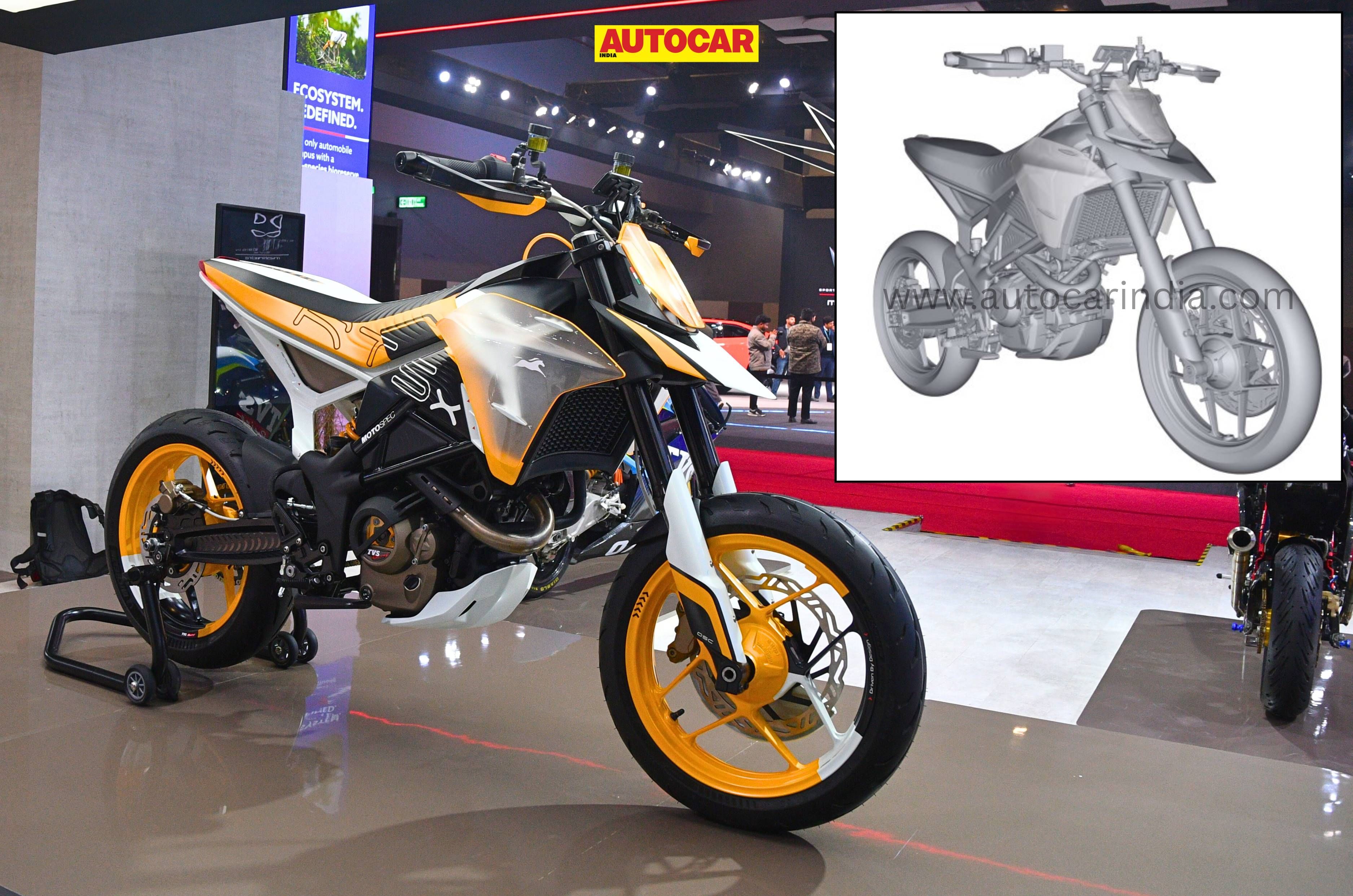 20250430024202 TVS%20RTS%20X%20front%20static TVS RTS X Production-Spec Model Design Patent