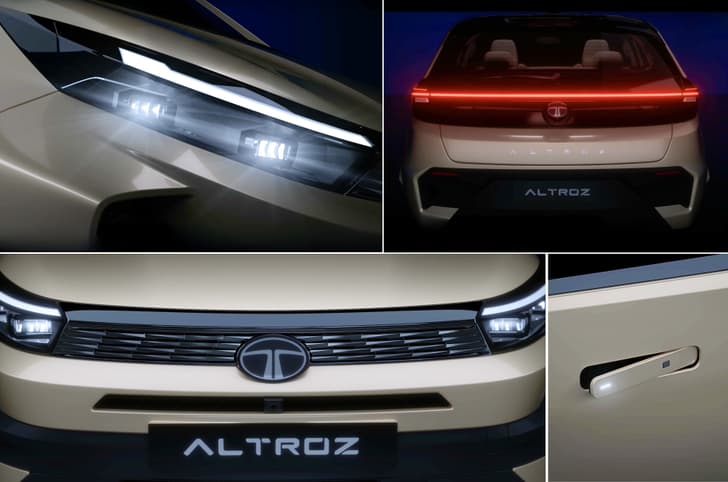 Tata Altroz facelift teased Tata Altroz facelift teased