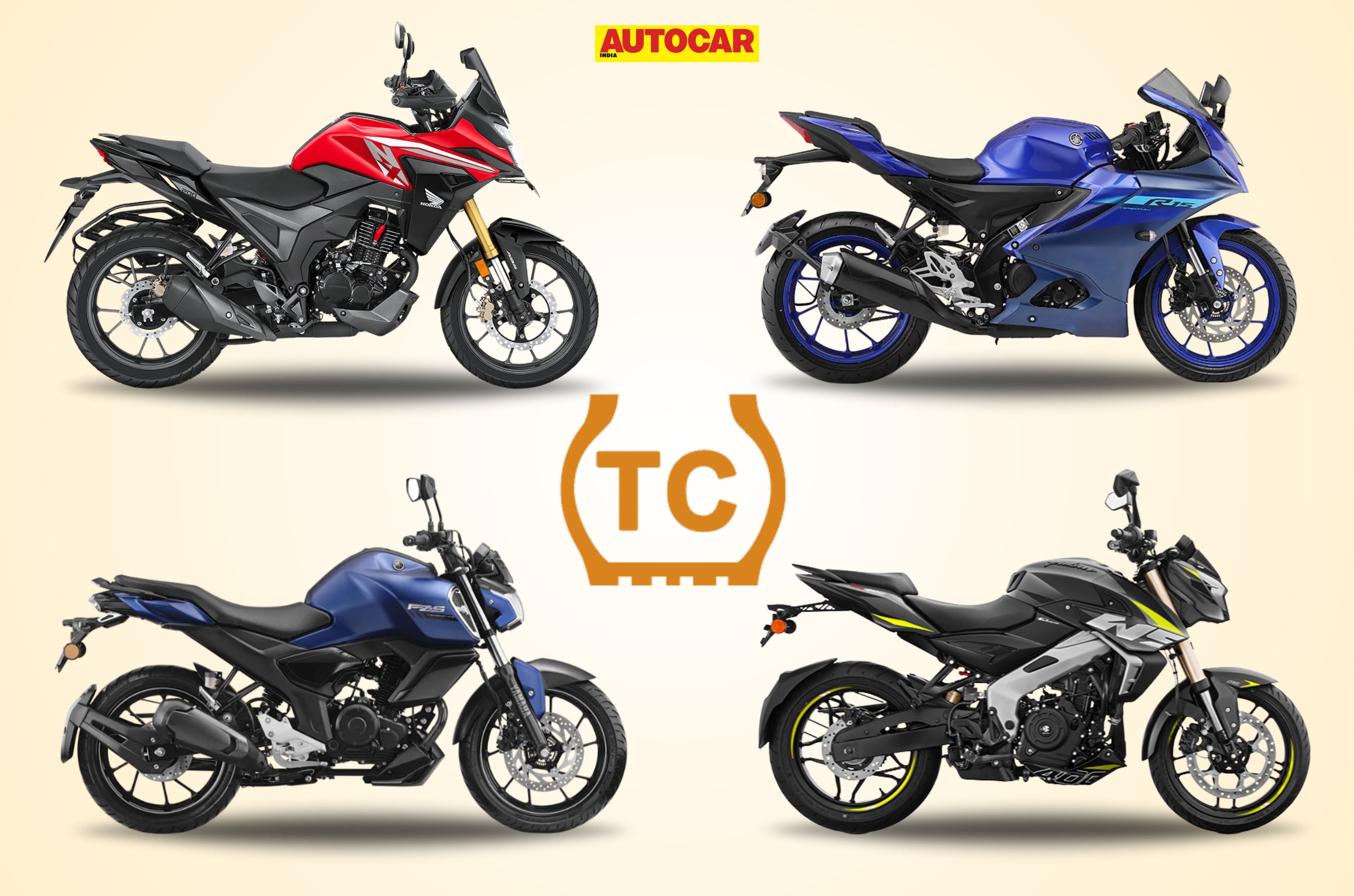 20250509033804 Traction%20Control%20Collage%20Web All bikes under Rs 2 lakh with traction control