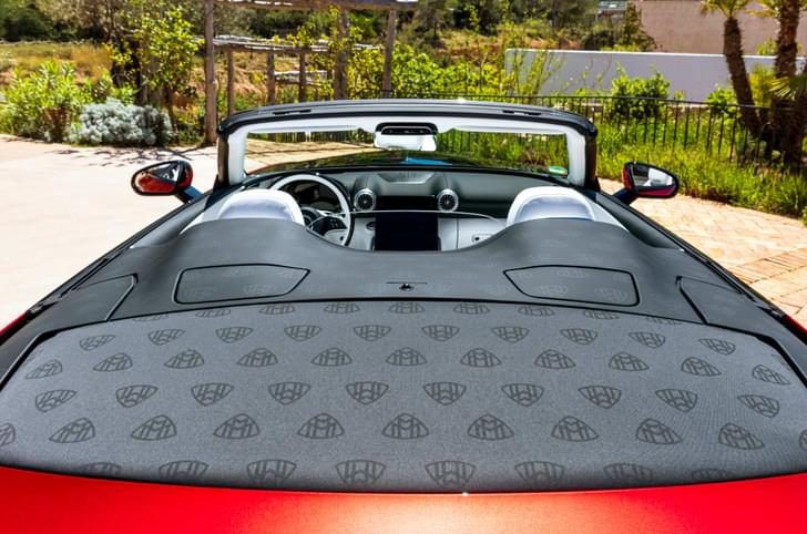 Mercedes Maybach SL 680 Monogram Series rear deck 