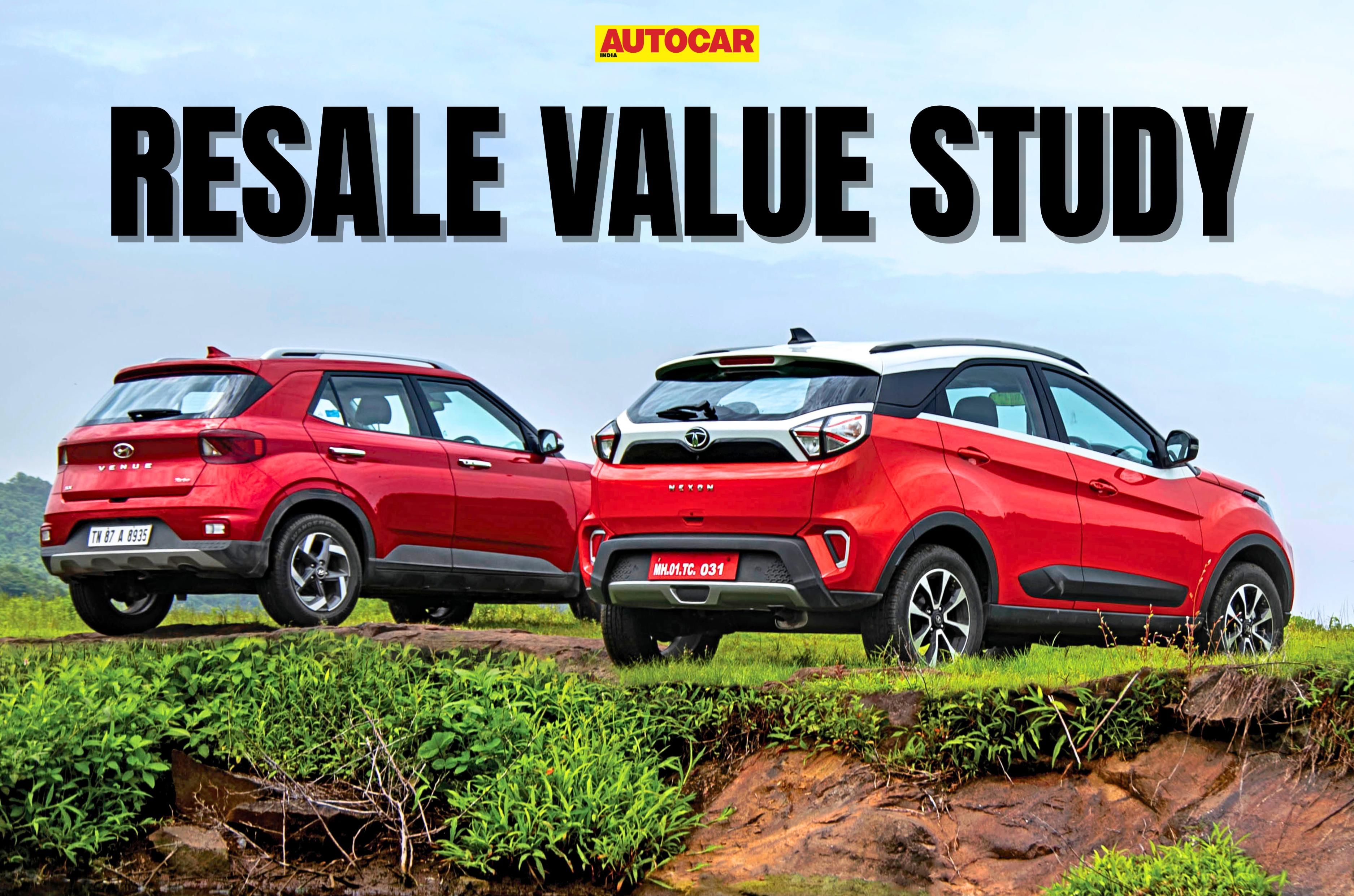 Used Hyundai Venue resale price vs other compact SUVs