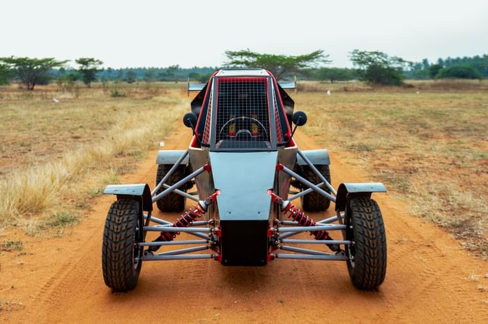 J A Motorsport cross car front