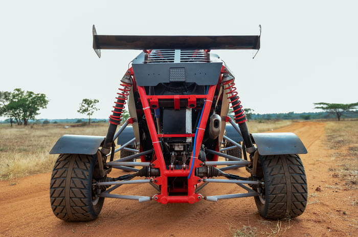 J A Motorsport cross car rear