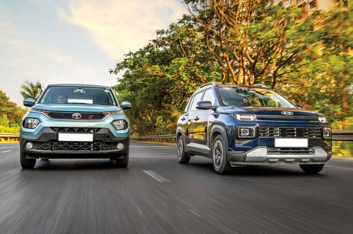 Tata Punch CNG vs Hyundai Exter CNG 
