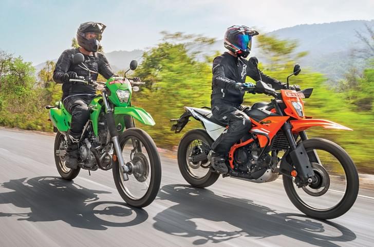 KTM 390 Enduro R vs Kawasaki KLX230 comparison review