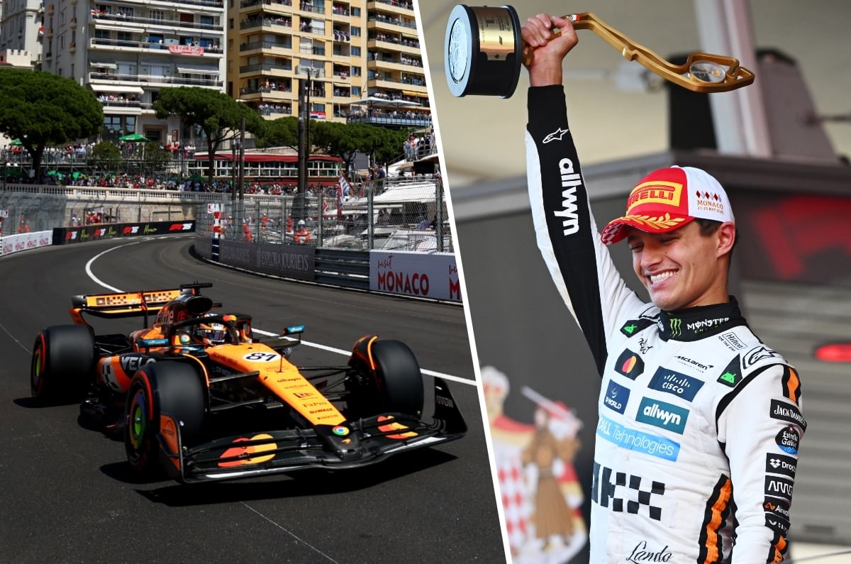 2025 F1 Monaco GP winner Lando Norris