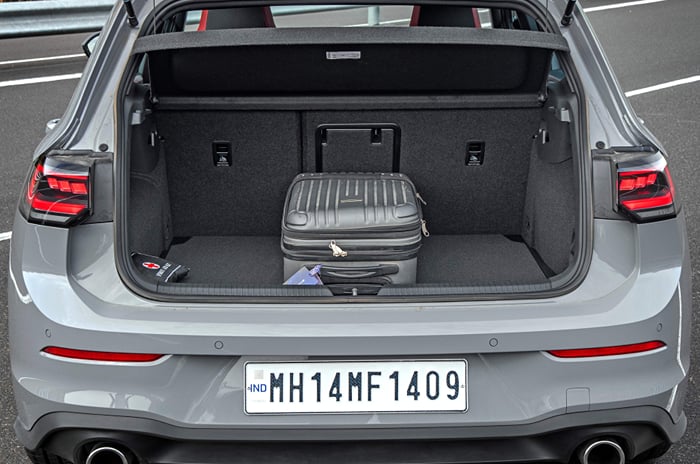 Volkswagen Golf GTI boot space 