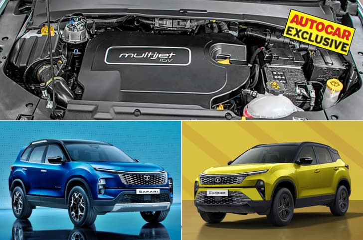 Tata Harrier Safari Multijet diesel engine