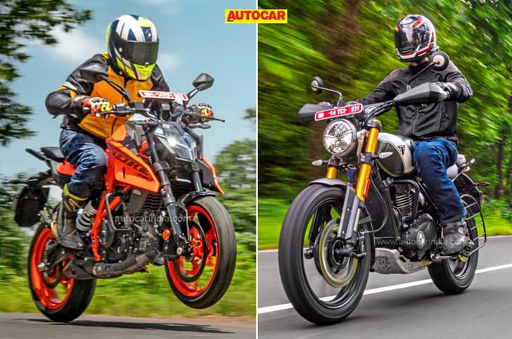 KTM 390 Duke and Triumph 400s now available with 10-year warranty