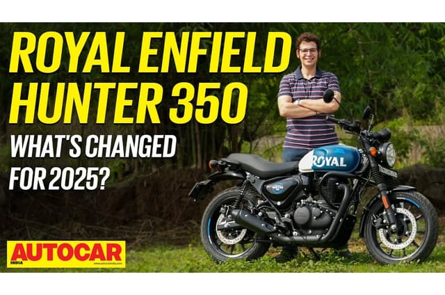 2025 Royal Enfield Hunter 350 video review