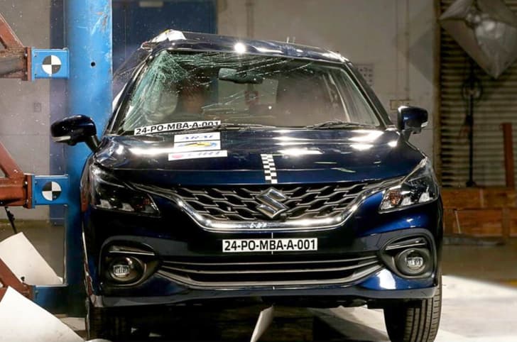 Maruti Baleno scores 4 stars in BNCAP crash test