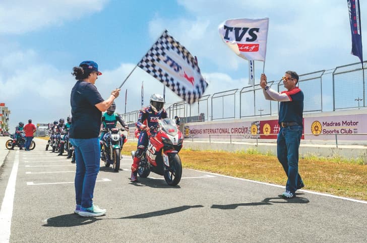 2025 TVS Young Media Racer programme qualifier round
