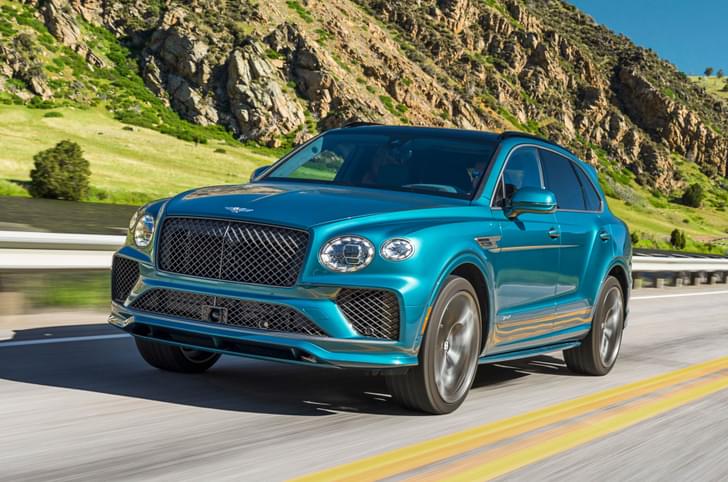 Bentley Bentayga front quarter