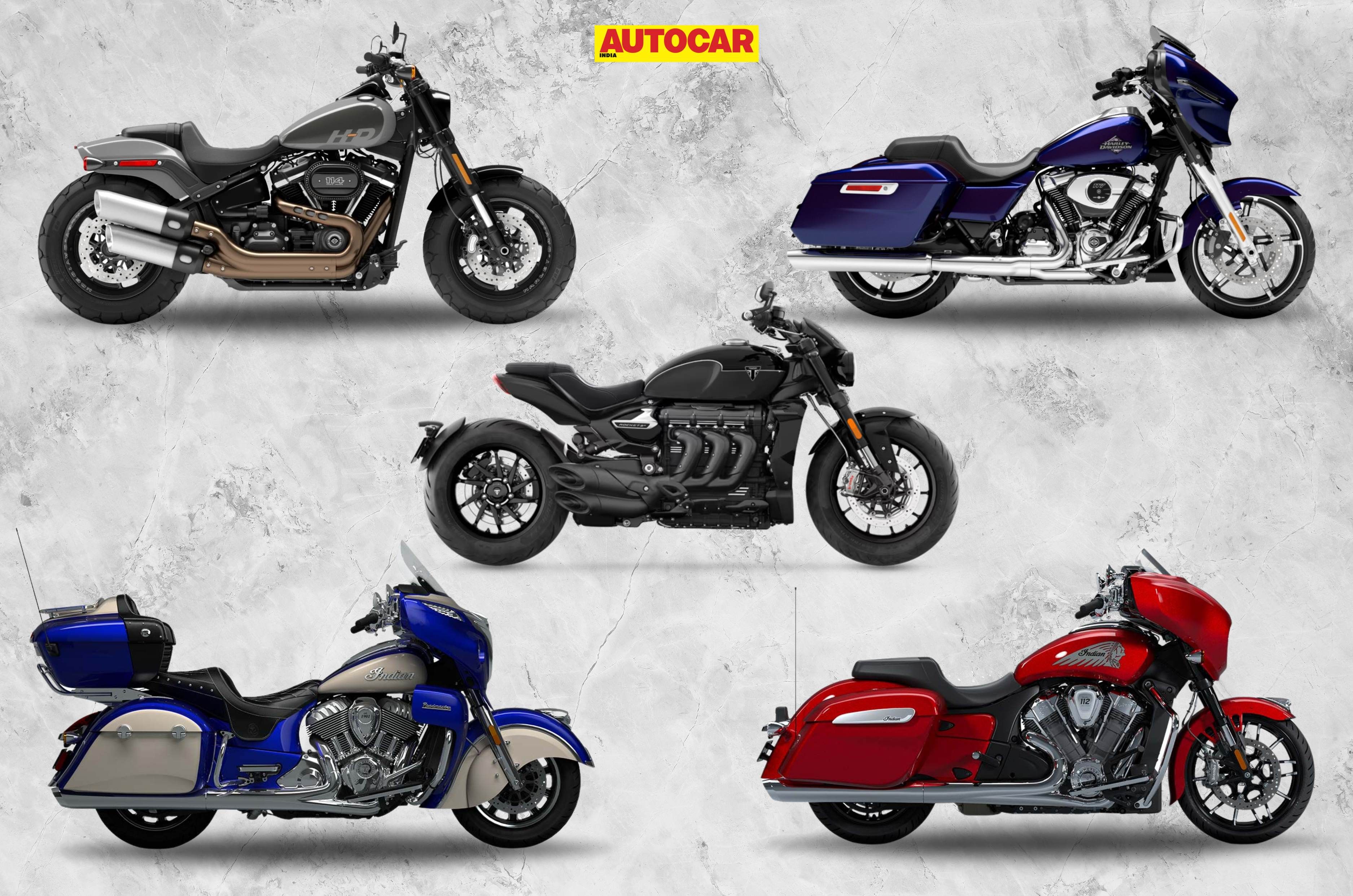 Top 5 bikes with the largest engines in India