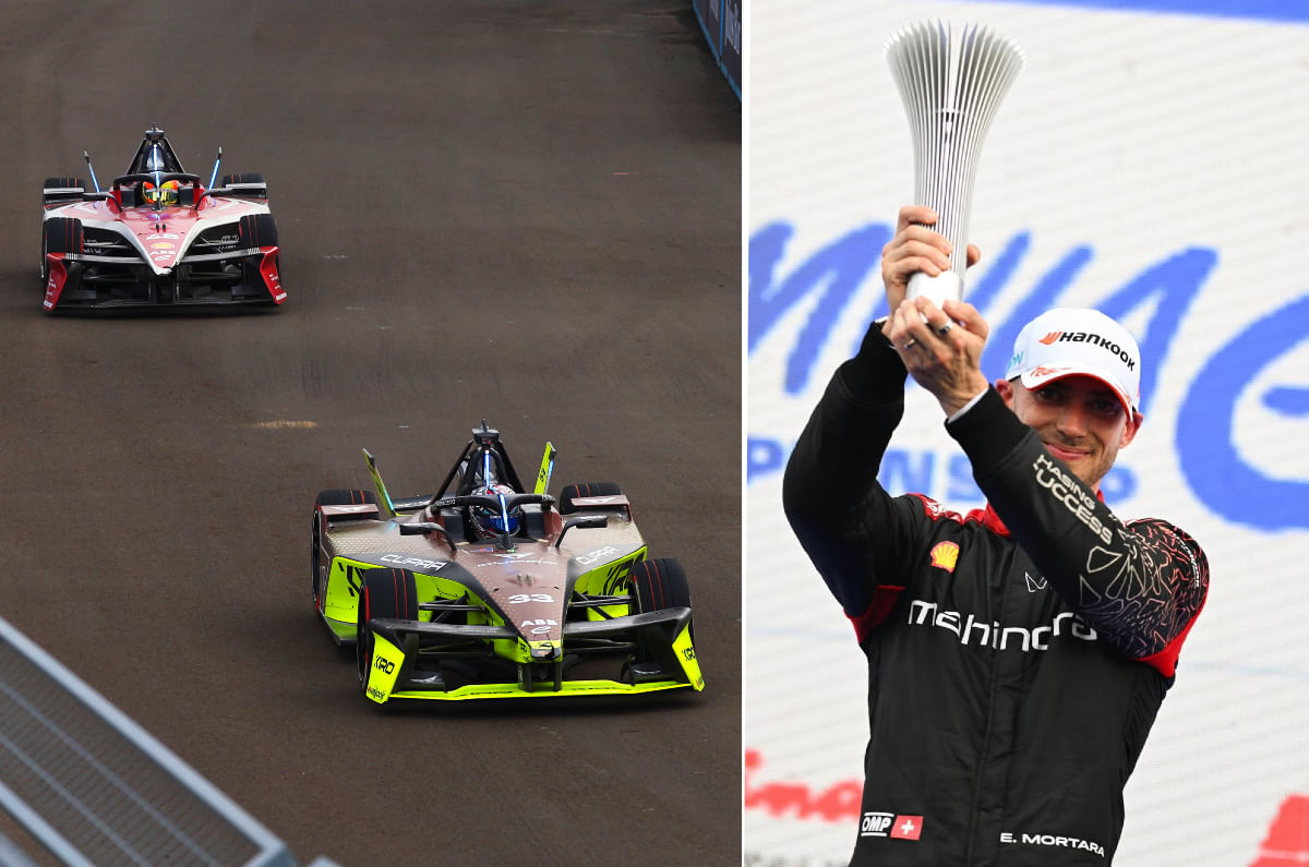 Mahindra on Formula E Jakarta podium