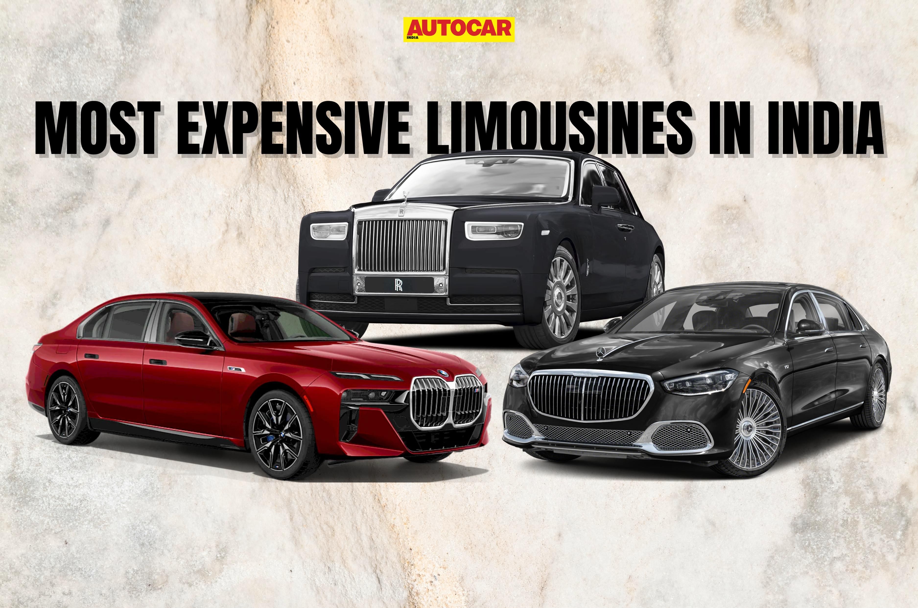 most expensive limousines luxury sedans in india