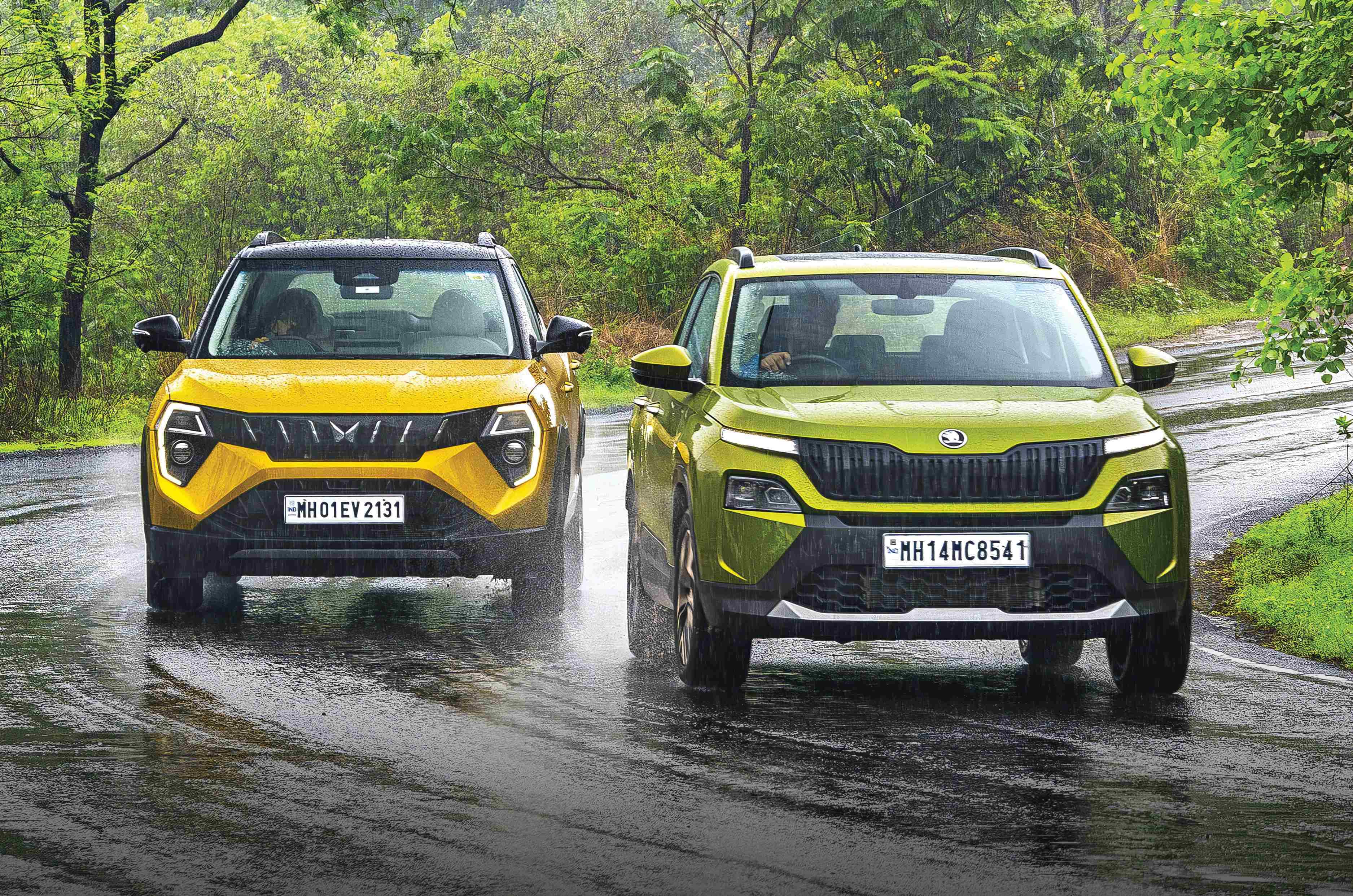 skoda kylaq vs mahindra xuv 3xo comparison