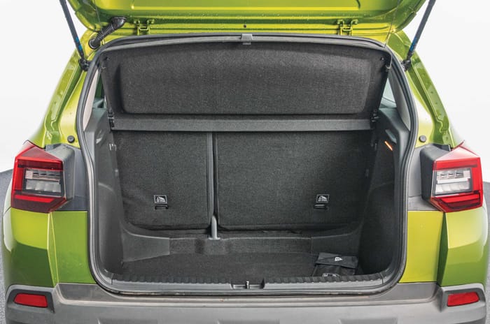 skoda kylaq boot space
