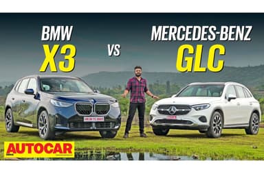 BMW X3 20 vs Mercedes-Benz GLC 300 comparison video 