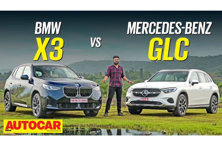 BMW X3 20 vs Mercedes-Benz GLC 300 comparison video