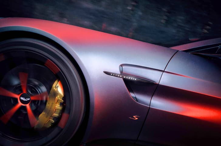 aston martin vantage s in studio