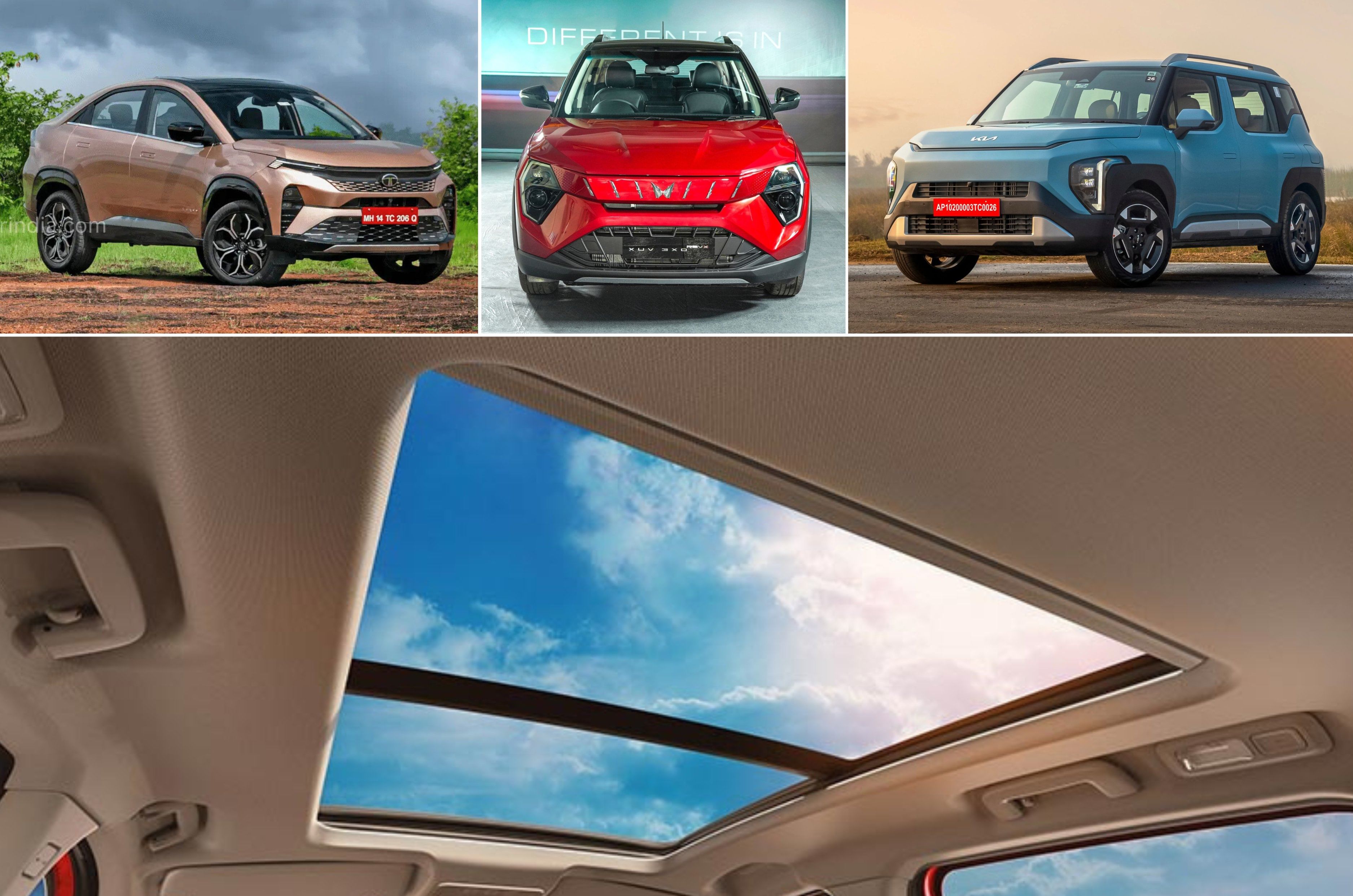 Most affordable SUVs with panoramic sunroof