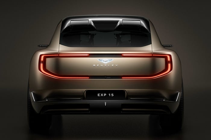 Bentley EXP 15 concept rear Bentley EXP 15 concept rear